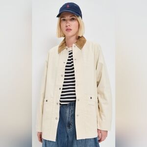 Barbour Sonnie Barn Jacket - Salt - US 10